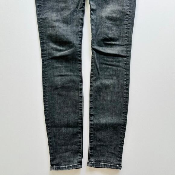 Mother Denim High Waisted Looker Size 27 Dancing in Dark Black Stretch Skinny - Picture 9 of 10